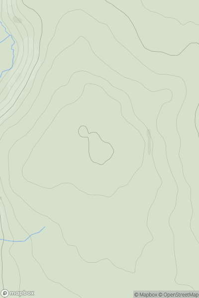 Thumbnail image for Woodheads Hill [Firth of Forth to the River Tweed] showing contour plot for surrounding peak